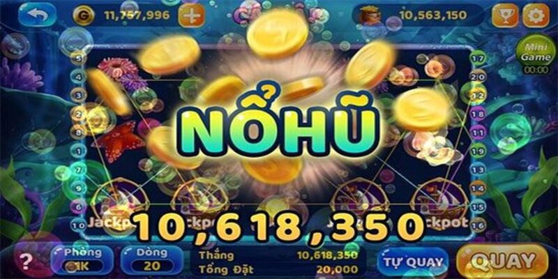 Sự thú vị của game nổ hũ